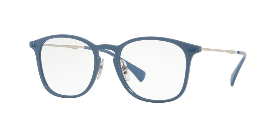 Ray-Ban Optical RX8954 Square Eyeglasses  5756-TRANSPARENT LIGHT BLUE 48-18-140 - Color Map light blue