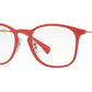 Ray-Ban Optical RX8954 Square Eyeglasses  5758-LIGHT RED GRAPHENE 50-18-140 - Color Map red