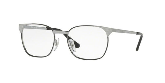 Ray-Ban Junior Vista RY1051 Square Eyeglasses  4052-GUNMETAL TOP BLACK 47-17-130 - Color Map black