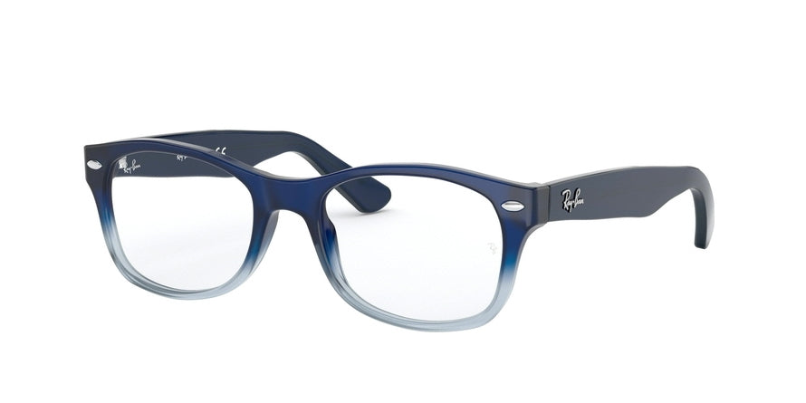 Ray-Ban Junior Vista RY1528 Square Eyeglasses  3581-OPAL BLUE GRADIENT OPAL AZURE 48-16-130 - Color Map blue