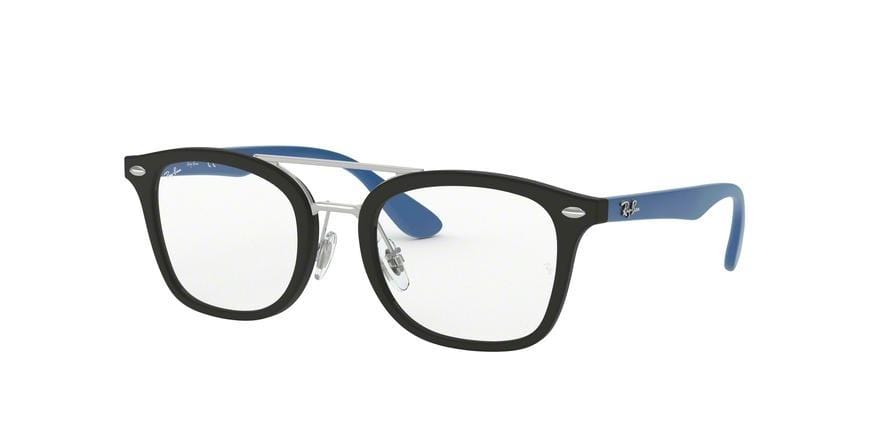Ray-Ban Junior Vista RY1585 Square Eyeglasses  3778-MATTE BLACK 47-19-130 - Color Map black