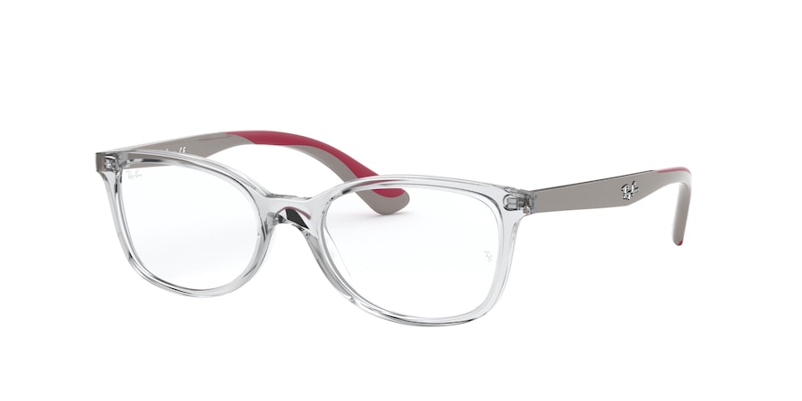 Ray-Ban Junior Vista RY1586 Square Eyeglasses  3832-TRANSPARENT 49-16-130 - Color Map clear