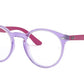 Ray-Ban Junior Vista RY1594 Phantos Eyeglasses  3810-TRANSPARENT VIOLET 44-19-130 - Color Map violet