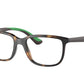 Ray-Ban Junior Vista RY1605 Rectangle Eyeglasses  3867-HAVANA 49-16-130 - Color Map havana