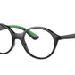 Ray-Ban Junior Vista RY1606 Round Eyeglasses  3773-BLACK 46-17-130 - Color Map black