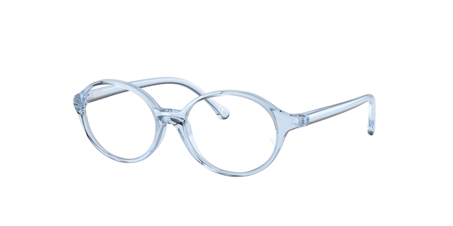 Ray-Ban Junior Vista RY1901F Pillow Eyeglasses  3836-TRANSPARENT LIGHT BLUE 48-14-125 - Color Map light blue