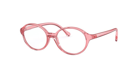 Ray-Ban Junior Vista RY1901 Pillow Eyeglasses  3835-TRANSPARENT FUXIA 44-14-125 - Color Map pink