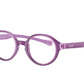 Ray-Ban Junior Vista RY9075V Phantos Eyeglasses  3880-VIOLET ON RUBBER VIOLET 39-16-130 - Color Map violet