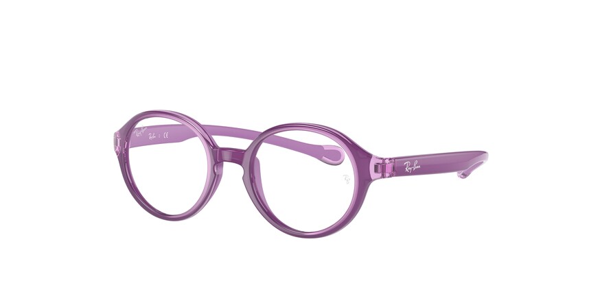 Ray-Ban Junior Vista RY9075V Phantos Eyeglasses  3880-VIOLET ON RUBBER VIOLET 39-16-130 - Color Map violet