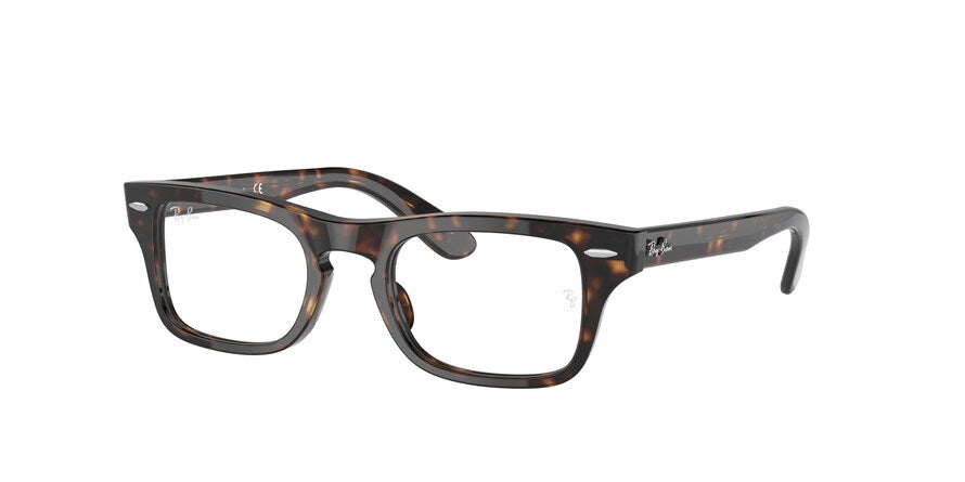 Ray-Ban Junior Vista JUNIOR BURBANK RY9083V Rectangle Eyeglasses  3887-HAVANA 43-19-130 - Color Map havana