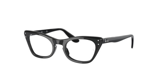 Ray-Ban Junior Vista MISS BURBANK RY9099V Cat Eye Eyeglasses  3542-BLACK 43-18-130 - Color Map black