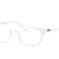 Ray-Ban Junior Vista MISS BURBANK RY9099V Cat Eye Eyeglasses  3890-WHITE 43-18-130 - Color Map white
