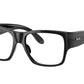 Ray-Ban Junior Vista JUNIOR WAYFARER NOMAD RY9287V Square Eyeglasses  3542-BLACK 51-16-130 - Color Map black
