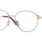 Sferoflex SF2601 Phantos Eyeglasses  469-SHINY LIGHT GOLD 54-16-135 - Color Map gold