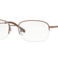 Sferoflex SF9001 Pillow Eyeglasses  3044-MATTE COPPER 52-18-140 - Color Map bronze/copper