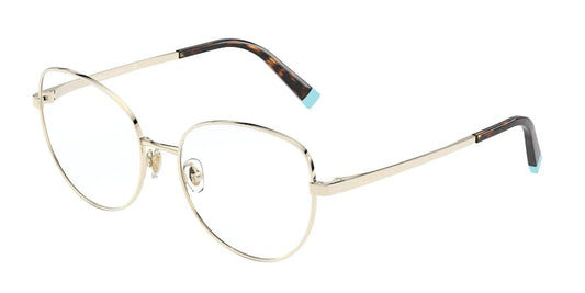 Tiffany TF1138 Round Eyeglasses  6021-PALE GOLD 53-17-140 - Color Map gold