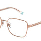 Tiffany TF1140B Rectangle Eyeglasses  6163-RUBEDO 55-16-140 - Color Map gold