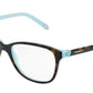 Tiffany TF2097 Square Eyeglasses  8134-HAVANA ON TIFFANY BLUE 52-16-135 - Color Map havana