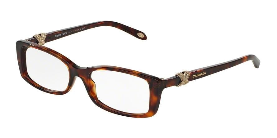 Tiffany TF2110B Rectangle Eyeglasses  8002-HAVANA 53-16-140 - Color Map havana