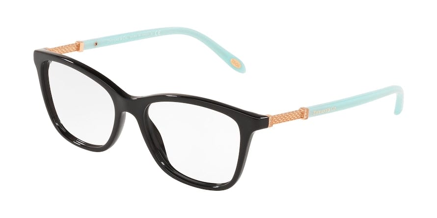 Tiffany TF2116B Square Eyeglasses  8001-BLACK 53-16-140 - Color Map black