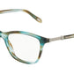 Tiffany TF2116B Square Eyeglasses  8124-OCEAN TURQUOISE 53-16-140 - Color Map green