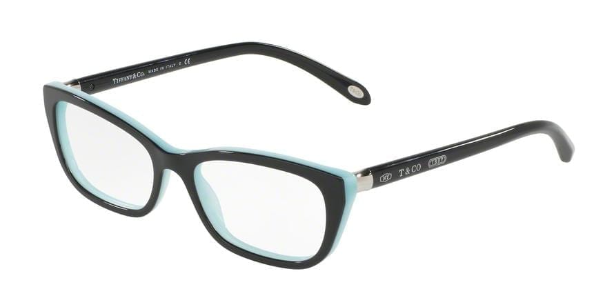 Tiffany TF2136 Pillow Eyeglasses  8055-BLACK/BLUE 53-16-140 - Color Map black