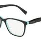 Tiffany TF2175 Square Eyeglasses  8055-BLACK ON TIFFANY BLUE 54-16-140 - Color Map black