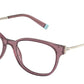Tiffany TF2177 Square Eyeglasses  8314-PINK BROWN TRANSPARENT 54-17-140 - Color Map bronze/copper