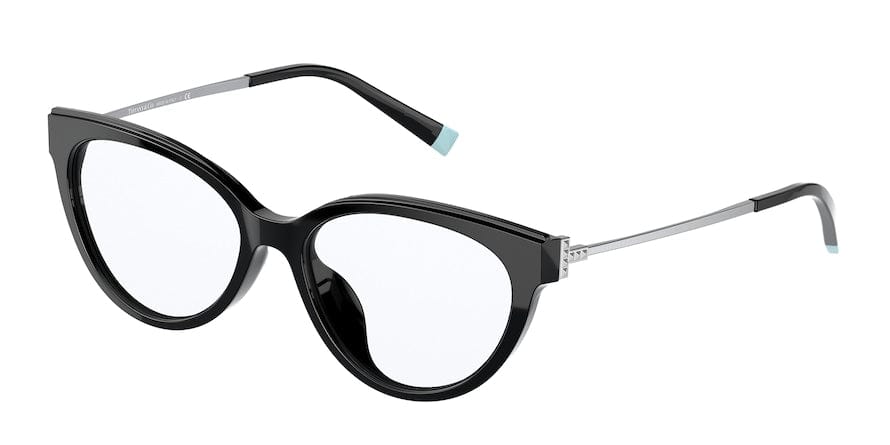 Tiffany TF2183F Cat Eye Eyeglasses  8001-BLACK/BLUE 54-16-140 - Color Map black