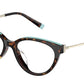 Tiffany TF2183F Cat Eye Eyeglasses  8015-HAVANA/BLUE 54-16-140 - Color Map havana