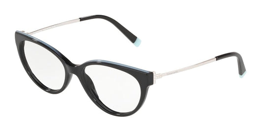 Tiffany TF2183 Cat Eye Eyeglasses  8001-BLACK 52-16-140 - Color Map black