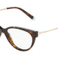 Tiffany TF2183 Cat Eye Eyeglasses  8015-HAVANA 54-16-140 - Color Map havana