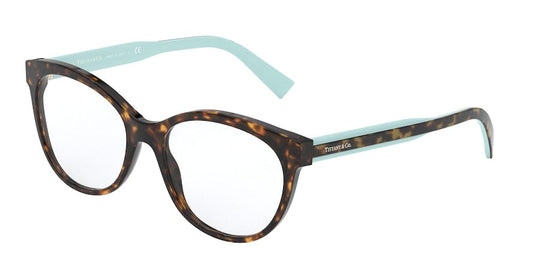 Tiffany TF2188 Cat Eye Eyeglasses  8015-HAVANA 53-17-140 - Color Map havana
