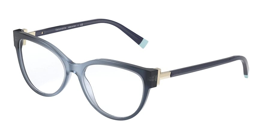 Tiffany TF2196 Cat Eye Eyeglasses  8307-OPAL BLUE 54-16-140 - Color Map blue