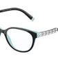 Tiffany TF2203B Butterfly Eyeglasses  8055-BLACK ON TIFFANY BLUE 54-16-140 - Color Map black