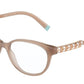 Tiffany TF2203B Butterfly Eyeglasses  8262-OPAL BEIGE 54-16-140 - Color Map light brown