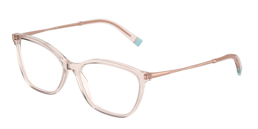 Tiffany TF2205 Butterfly Eyeglasses  8328-NUDE TRANSPARENT 53-15-140 - Color Map pink