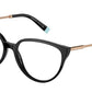 Tiffany TF2206 Cat Eye Eyeglasses  8001-BLACK 55-16-140 - Color Map black
