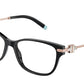 Tiffany TF2207F Rectangle Eyeglasses  8339-BLACK 54-15-140 - Color Map black