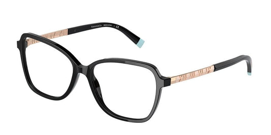 Tiffany TF2211 Pillow Eyeglasses  8001-BLACK 54-15-140 - Color Map black