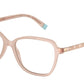 Tiffany TF2211 Pillow Eyeglasses  8268-OPAL NUDE 54-15-140 - Color Map honey