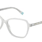 Tiffany TF2211 Pillow Eyeglasses  8341-OPAL GREY 54-15-140 - Color Map grey