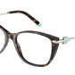 Tiffany TF2216F Butterfly Eyeglasses  8015-HAVANA 54-16-140 - Color Map havana