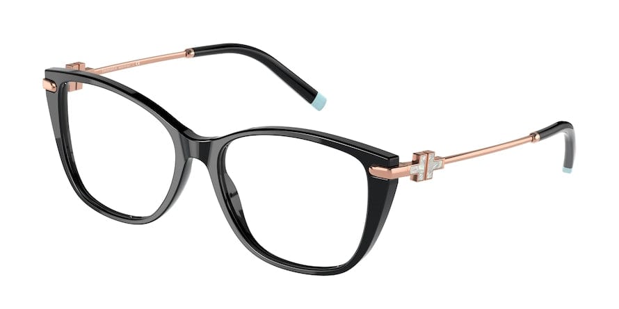 Tiffany TF2216 Butterfly Eyeglasses  8001-BLACK 54-16-140 - Color Map black
