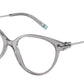 Tiffany TF2217 Cat Eye Eyeglasses  8270-CRYSTAL GREY 53-17-140 - Color Map grey