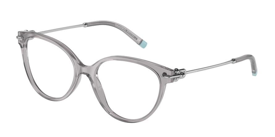 Tiffany TF2217 Cat Eye Eyeglasses  8270-CRYSTAL GREY 53-17-140 - Color Map grey