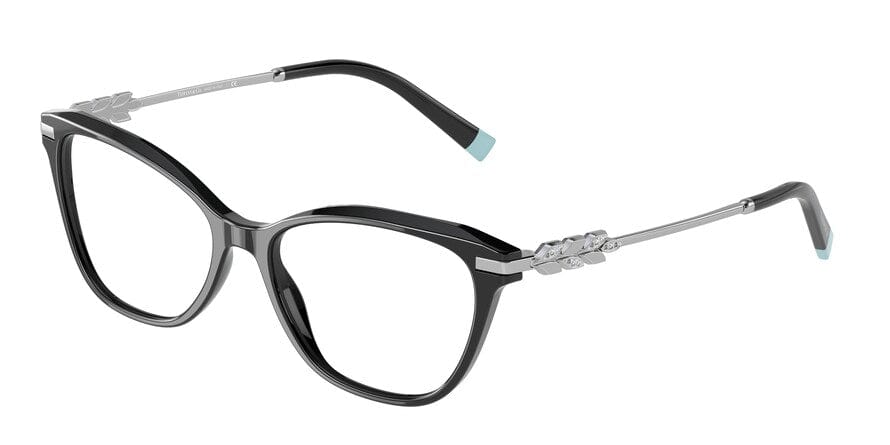 Tiffany TF2219BF Pillow Eyeglasses  8001-BLACK 52-16-140 - Color Map black