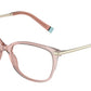 Tiffany TF2221 Rectangle Eyeglasses  8345-PINK GRADIENT MILKY PINK 54-16-140 - Color Map pink
