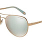 Tiffany TF3051B Pilot Sunglasses  610564-RUBEDO 58-15-135 - Color Map bronze/copper