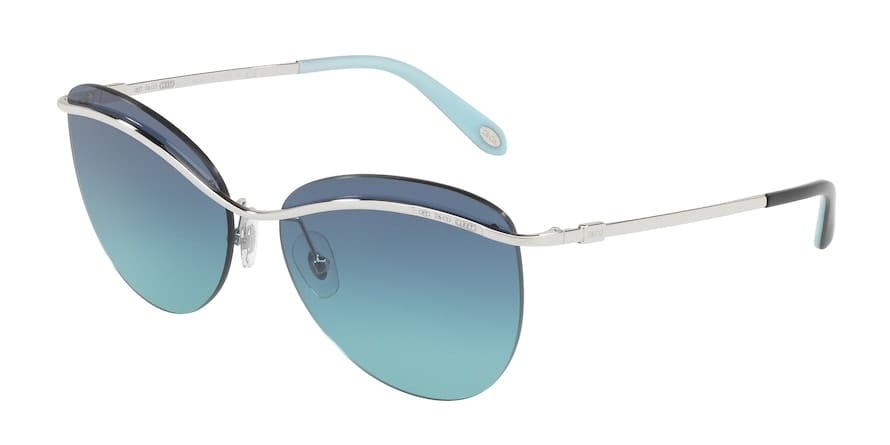 Tiffany TF3057 Butterfly Sunglasses  60479S-SILVER 60-15-145 - Color Map silver